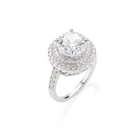 Ringe Amen Dame in Silber Zircone RPUBBBZ-16 - RPUBBBZ-16